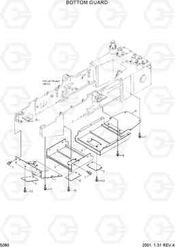 5080 BOTTOM GUARD H70/LGP, Hyundai