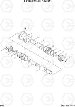 5130 DOUBLE TRACK ROLLER H70/LGP, Hyundai