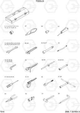 7010 TOOLS H70/LGP, Hyundai