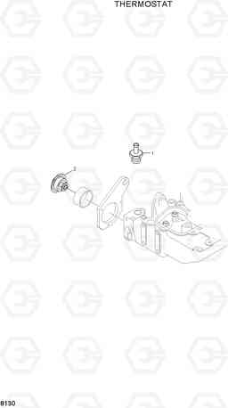 8130 THERMOSTAT H70/LGP, Hyundai