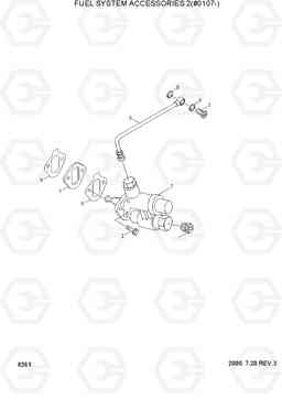 8261 FUEL SYSTEM ACCESSORIES 2(#0107-) H70/LGP, Hyundai