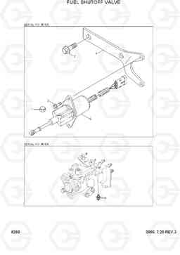 8280 FUEL SHUTOFF VALVE H70/LGP, Hyundai