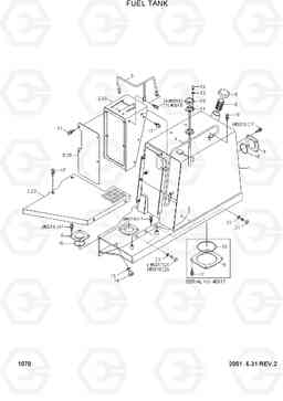 1070 FUEL TANK H80/LGP, Hyundai