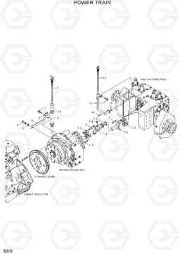 3010 POWER TRAIN H80/LGP, Hyundai