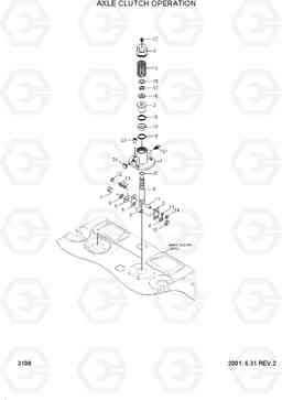 3100 AXLE CLUTCH OPERATION H80/LGP, Hyundai