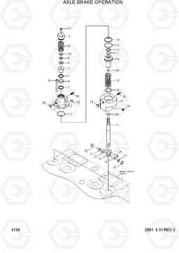 3130 AXLE BRAKE OPERATION H80/LGP, Hyundai