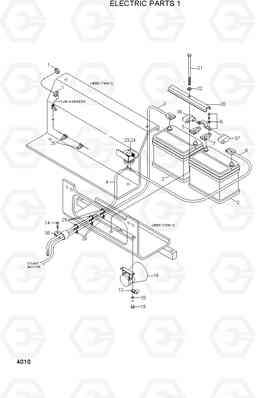 4010 ELECTRIC PARTS 1 H80/LGP, Hyundai
