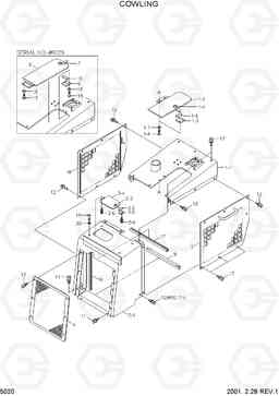 5020 COWLING H80/LGP, Hyundai