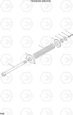 5160 TENSION DEVICE H80/LGP, Hyundai