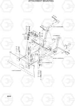 6030 ATTACHMENT MOUNTING H80/LGP, Hyundai