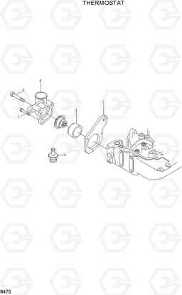 8470 THERMOSTAT H80/LGP, Hyundai