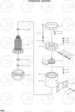 1080 STEERING MOTOR HBF15(E), Hyundai