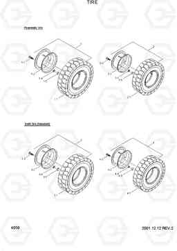 4050 TIRE HBF15(E), Hyundai