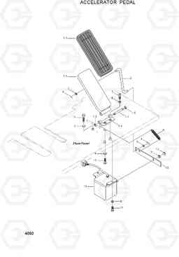 4060 ACCELERATOR PEDAL HBF15(E), Hyundai