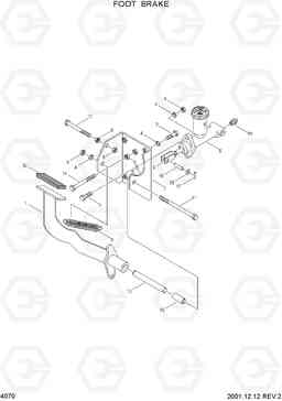 4070 FOOT BRAKE HBF15(E), Hyundai