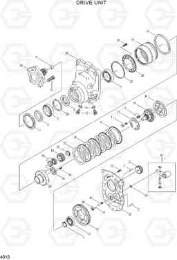 4010 DRIVE UNIT HBF15/18T, Hyundai