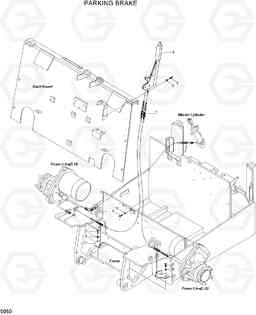5050 PARKING BRAKE HBF15/18T, Hyundai