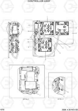 1070 CONTROLLER ASSY HBF15/18T-5, Hyundai