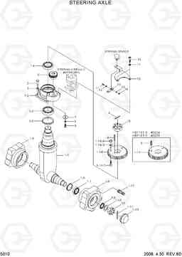 5010 STEERING AXLE HBF15/18T-5, Hyundai