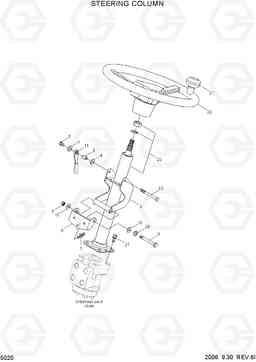 5020 STEERING COLUMN HBF15/18T-5, Hyundai