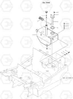 2060 OIL TANK HBF20/25II, Hyundai