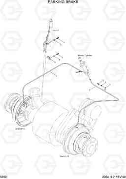 5050 PARKING BRAKE HBF20/25II, Hyundai