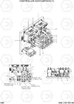 1080 CONTROLLER ASSY(HBF30/32-7) HBF20/25/30/32-7, Hyundai