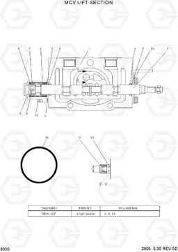 3030 MCV LIFT SECTION HBF20/25/30/32-7, Hyundai