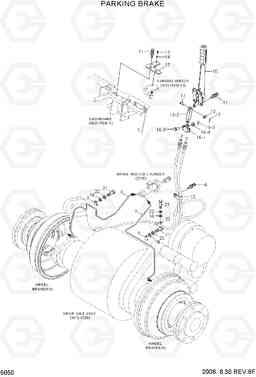 5050 PARKING BRAKE HBF20/25/30/32-7, Hyundai