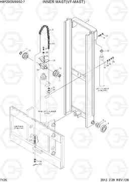 7125 INNER MAST HBF20/25/30/32-7, Hyundai
