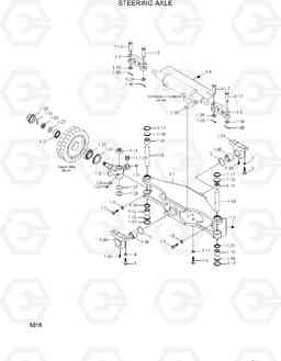 5010 STEERING AXLE HBF20/25/30C-7, Hyundai