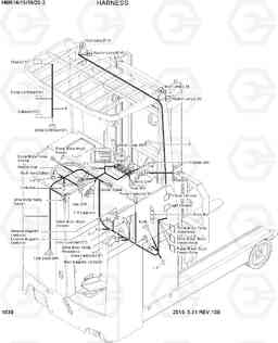 1030 HARNESS HBR14/15/18/20II, Hyundai