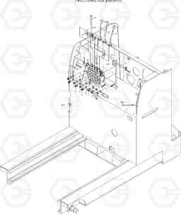 2020 4-SPOOL CONTROL VALVE LEVER(OPTION) HBR14/15/18/20II, Hyundai