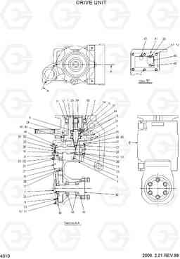 4010 DRIVE UNIT HBR14/15/18/20II, Hyundai