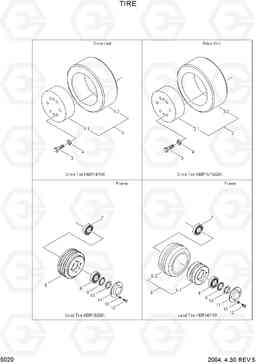 5020 TIRE HBR14/15/18/20II, Hyundai