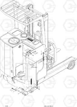 5030 BRAKE PEDAL & CABLE HBR14/15/18/20II, Hyundai