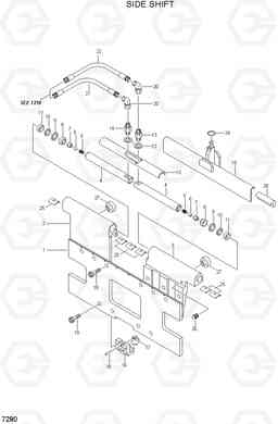 7280 SIDE SHIFT HBR14/15/18/20II, Hyundai
