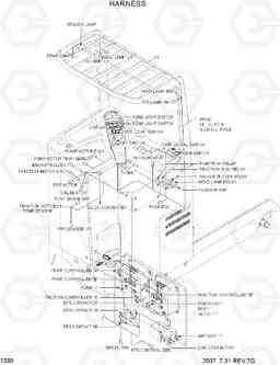 1030 HARNESS HBR14/15/18-7, Hyundai