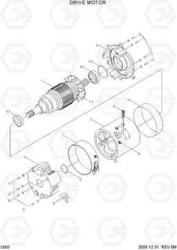 1050 DRIVE MOTOR HBR14/15/18-7, Hyundai