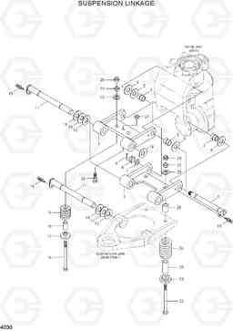 4030 SUSPENSION LINKAGE HBR14/15/18-7, Hyundai