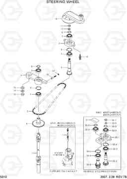 5010 STEERING LINKAGE HBR20/25-7, Hyundai