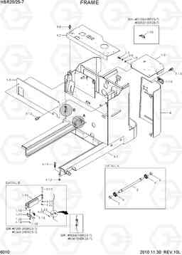 6010 FRAME HBR20/25-7, Hyundai