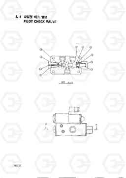 3030 PILOT CHECK VALVE HC25E, Hyundai