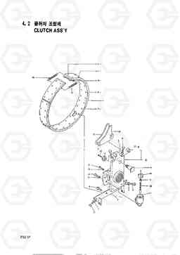 4020 CLUTCH ASSY HC25E, Hyundai