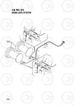 5090 DRUM LOCK SYSEM HC25E, Hyundai