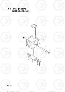 6070 GUIDE ROLLER ASSY HC25E, Hyundai