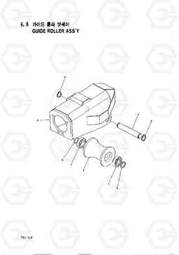 6080 GUIDE ROLLER ASSY HC25E, Hyundai