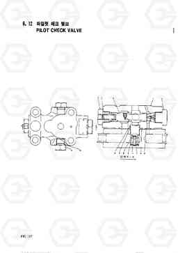 6120 PILOT CHECK VALVE HC25E, Hyundai