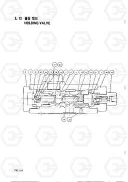 6130 HOLDING VALVE HC25E, Hyundai