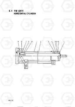 8040 HORIZONTAL CYLINDER CYLINDER HC25E, Hyundai